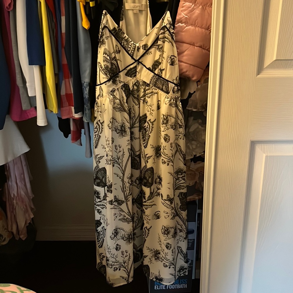 Ann Taylor Loft butterfly dress